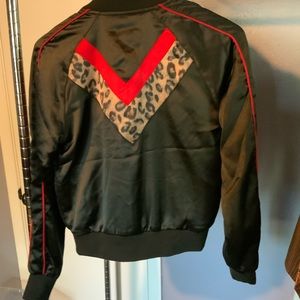 Straight To Hell jacket Hero Black and Leopard size xs